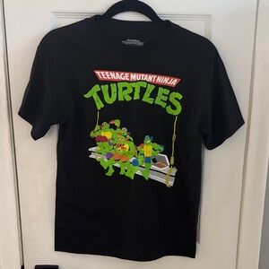Teenage Mutant Ninja Turtles Black Graphic Tee